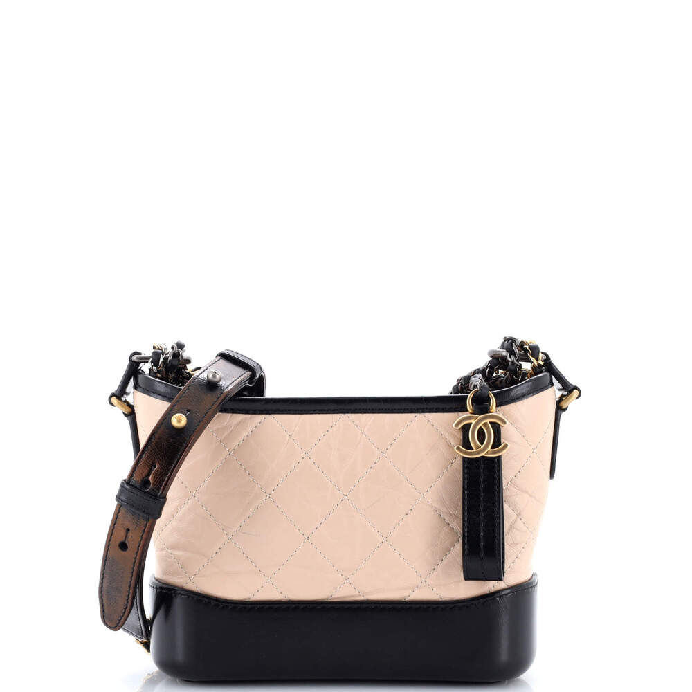 Chanel Gabrielle Hobo Quilted Aged #233896C28B